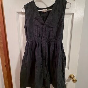 Pact Black Organic Cotton Dress